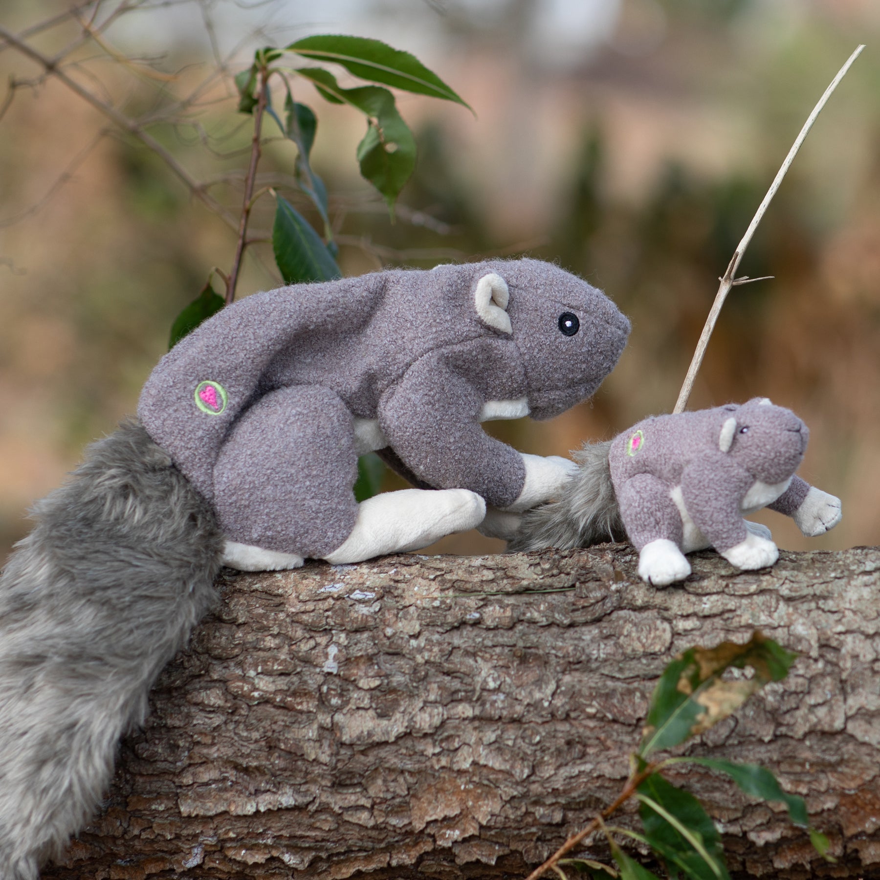 Dog Toy Feller Squirrel Plush Toy for Daily Use for Comfort - gallery product image for dog toy